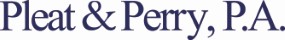 Pleat & Perry, P.A.